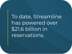 To date, Streamline has powered over $21.6 billion in reservations